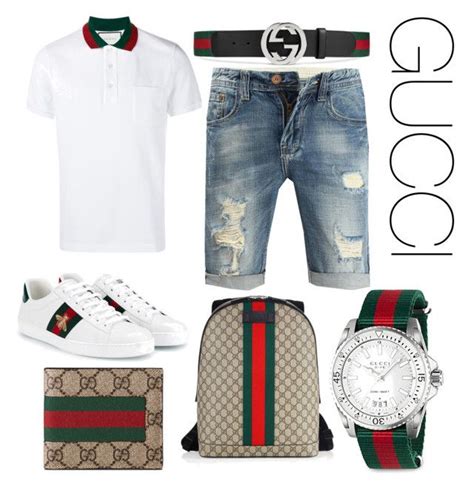 gucci men top|gucci swag outfit for men.